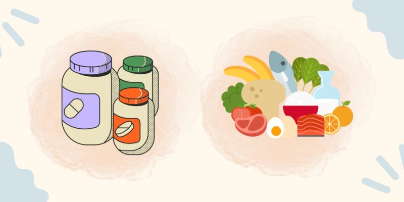 weight loss supplements and balanced diet