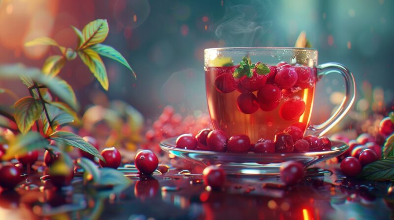 Cranberry Tea for UTIs - benefits