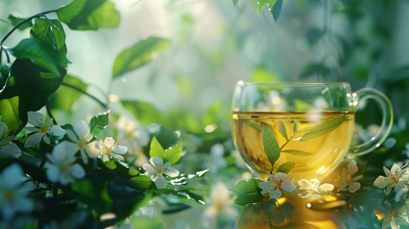 What herbal home teas can you drink to combat the bacteria responsible for UTIs