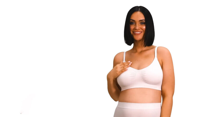 Wear a Supportive Bra - sore breasts pregnancy