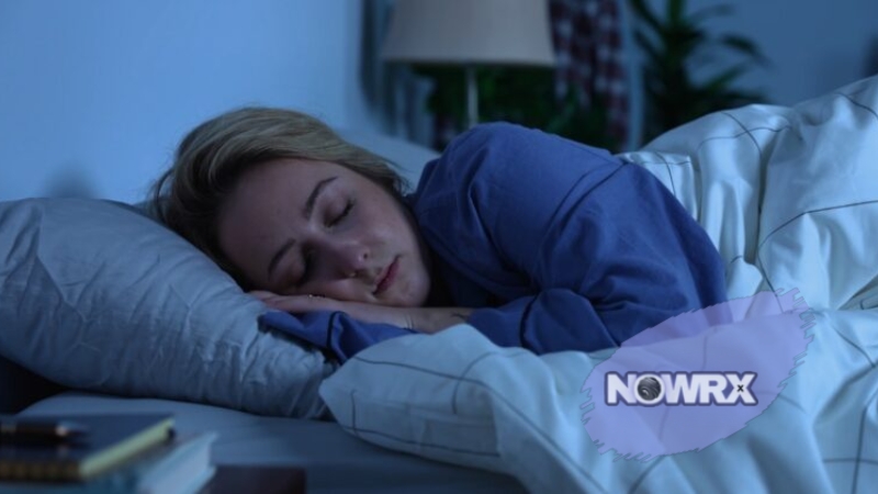 Woman sleeping in a bed - Deep Sleep